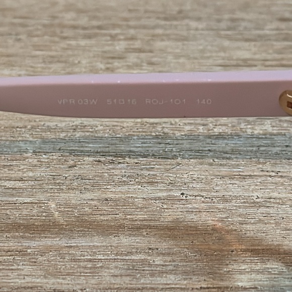 Prada pink and brown tortoise shell cat eye frame - Picture 3 of 10